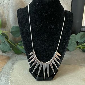 Silver Express necklace